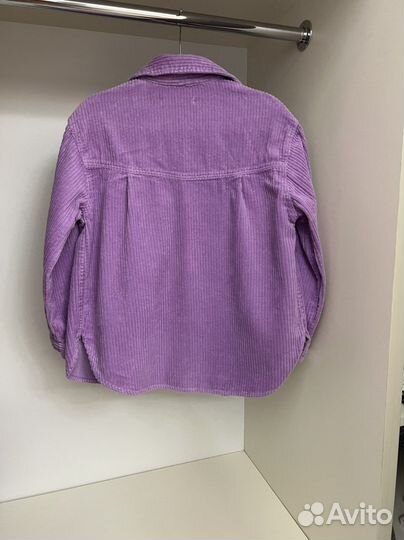 Вельветовая рубашка Zara, для девочки, р-р 140