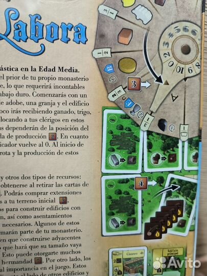 Ora et labora от Уве Розенберга наст игра