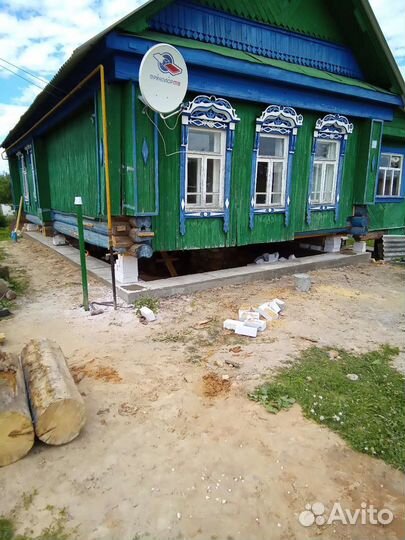 Замена венцов. ремонт фундамента
