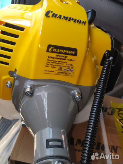 Триммер бензиновый champion