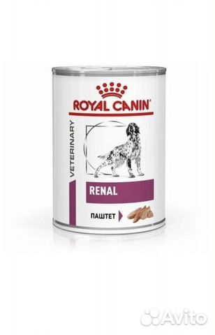 Влажный корм для собак Renal паштет