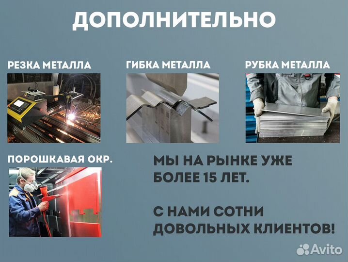 Труба профильная разные размеры