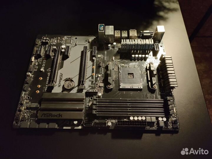 Материнская плата asrock B450 PRO4