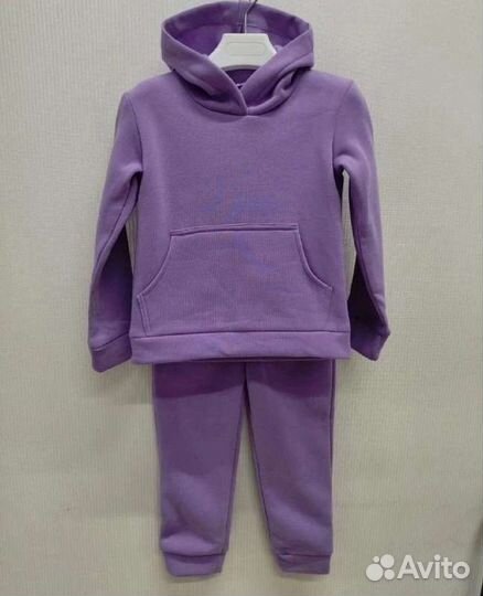 Детский костюм тёплый на флисе р. 28