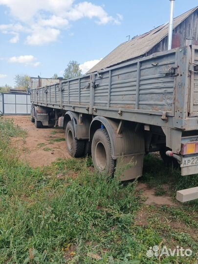 Полуприцеп бортовой МАЗ 93866-041, 2004