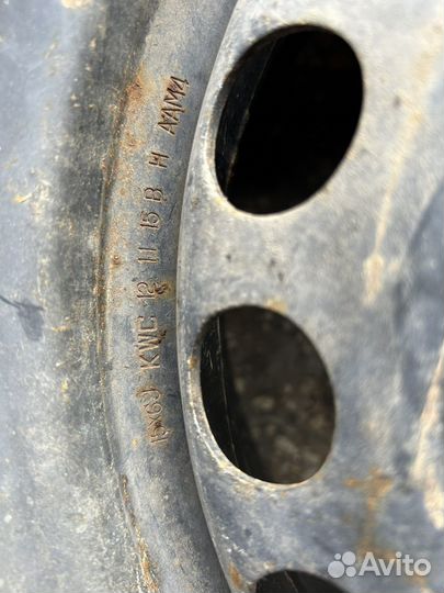 Диски штампованные R15 5x100