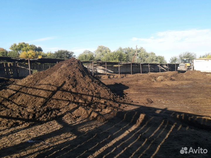 Навоз коровий и конский