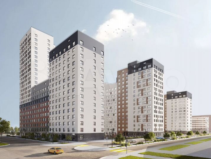 4-к. квартира, 89,3 м², 23/24 эт.