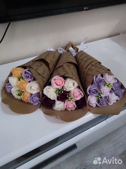 Букет цветы 8 Марта