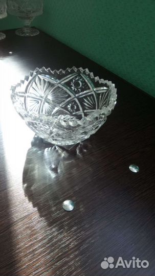 Ваза хрустальная СССР