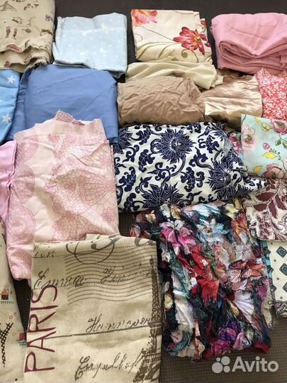 Ткани отрезы для рукоделия творчества