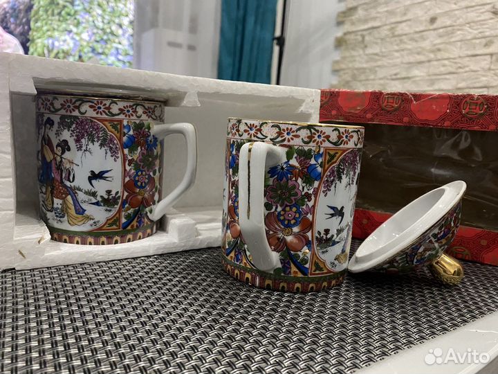 Две чайный кружки из Китая для заварки чая