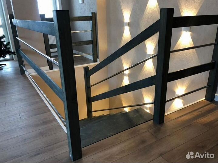 Лестница деревянная на заказ