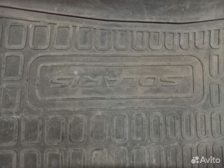 Коврики салонные Hyundai solaris 1