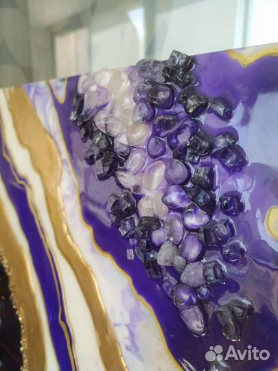 Картина из эпоксидной смолы 50 на 60