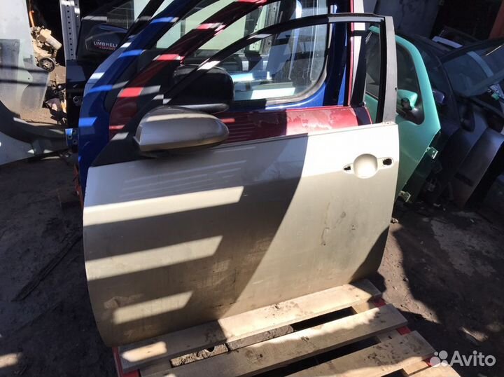 Ниссан примера р12 дверь передняя левая