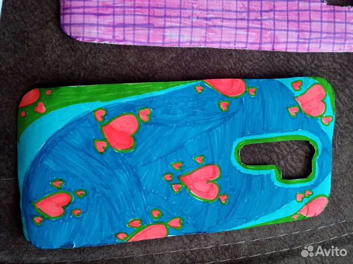 Делаю вставки в чехлы для телефонов