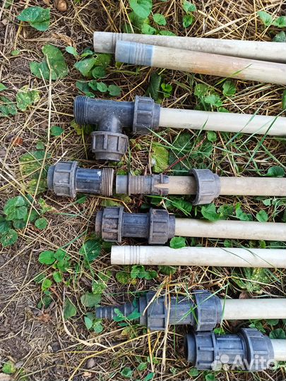 Капельный шланг, трубы для полива огорода