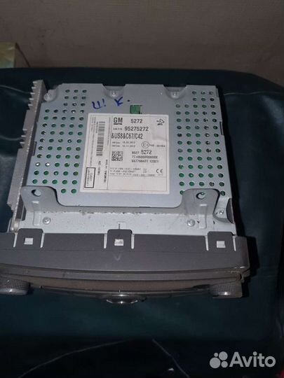 Штатная магнитола на шевроле круз 2013г