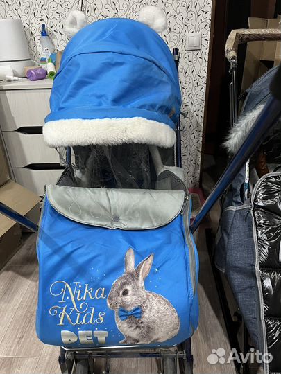 Коляска санки