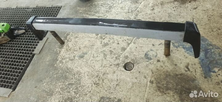 Задний бампер с фаркопом на ниву