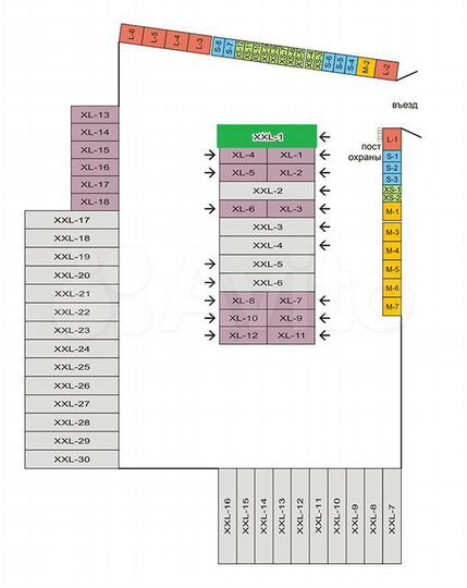 Аренда контейнера под склад 27 м²