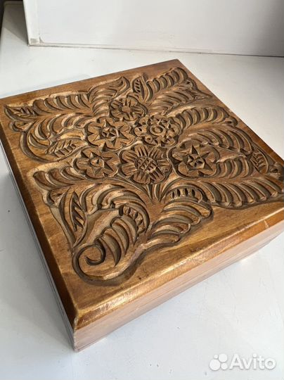 Шкатулка деревянная СССР