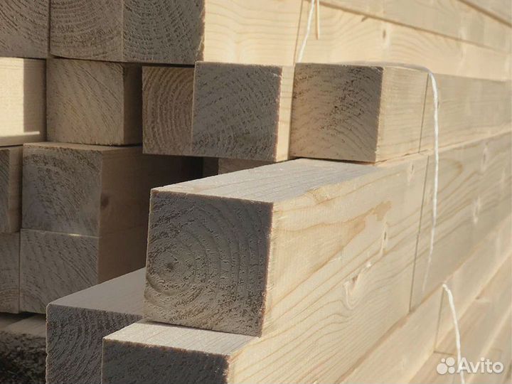 Брусок строганный 60х60 Сорт ав от производителя