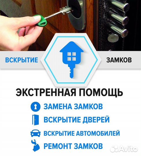 Вскрытие замков и автомобилей