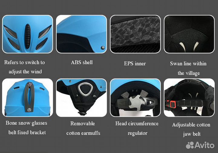 Новые горнолыжные шлемы