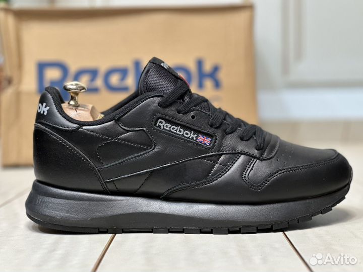 Кроссовки reebok classic кожа