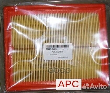 Фильтр воздушный hyundai sonata NF (04) OE 281