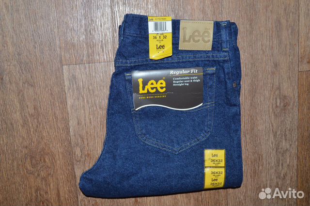 Джинсы Lee W36 L32, Old School, 2004г