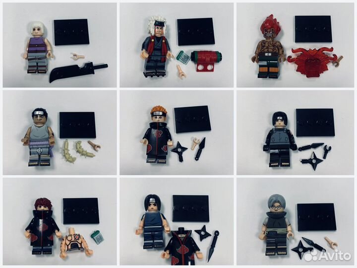 Lego фигурки Наруто