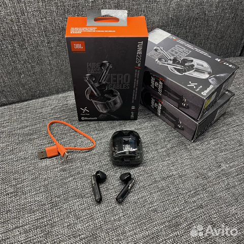 Беспроводные наушники JBL Tune 225TWS Ghost черные