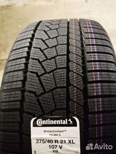 Continental WinterContact TS 860 S 275/40 R21 и 315/35 R21 111V