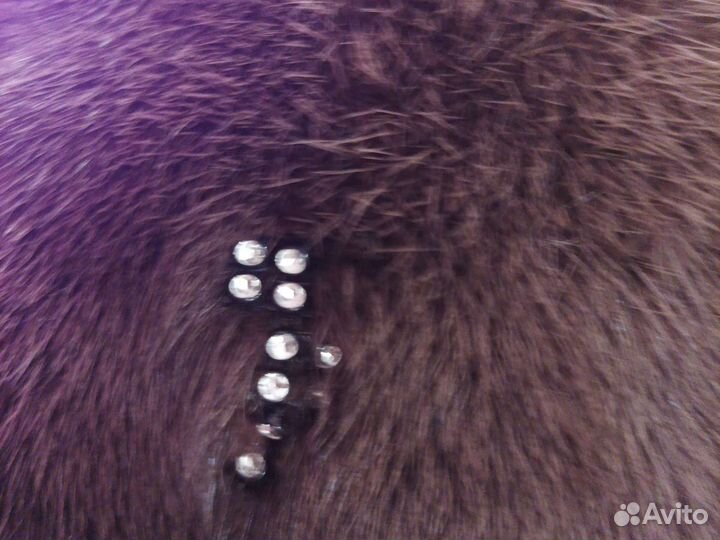 Шапка норковая женская