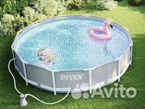 Бассейн каркасный круглый