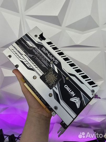 Sapphire RX 580 Nitro OC (Оригинал 2304sp)