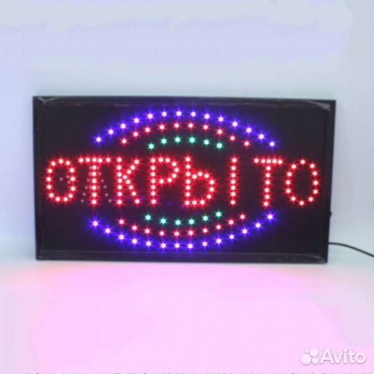 LED табличка 