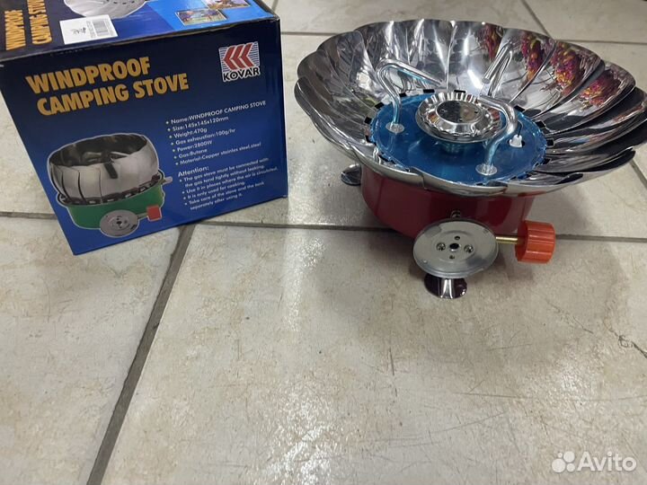 Плитка портативная газовая (туристическая)