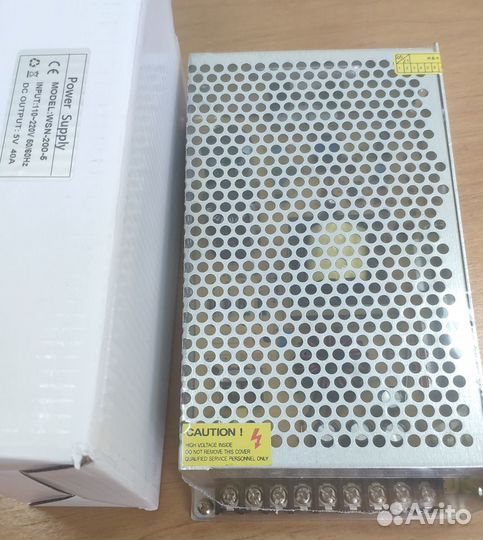 5 вольт 40 Ампер 200 Вт - и другие блоки питания