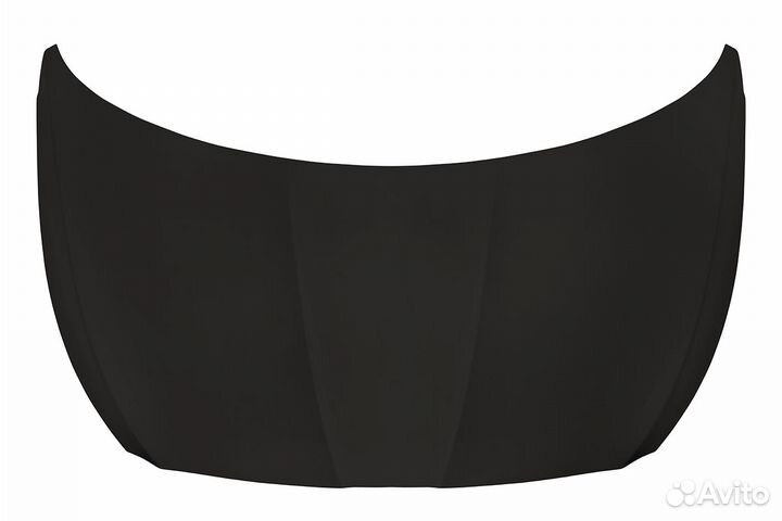 Капот Хендай Солярис Solaris 2 2017-20 черный MZH