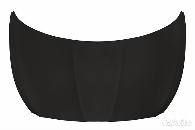 Капот Хендай Солярис Solaris 2 2017-20 черный MZH