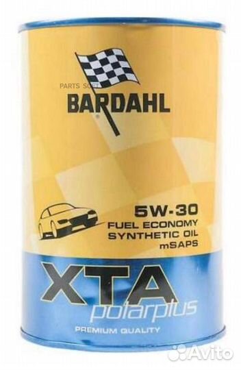 Bardahl 301040 5W30 SN/CF C-2 A5-B5 XTA msaps pola
