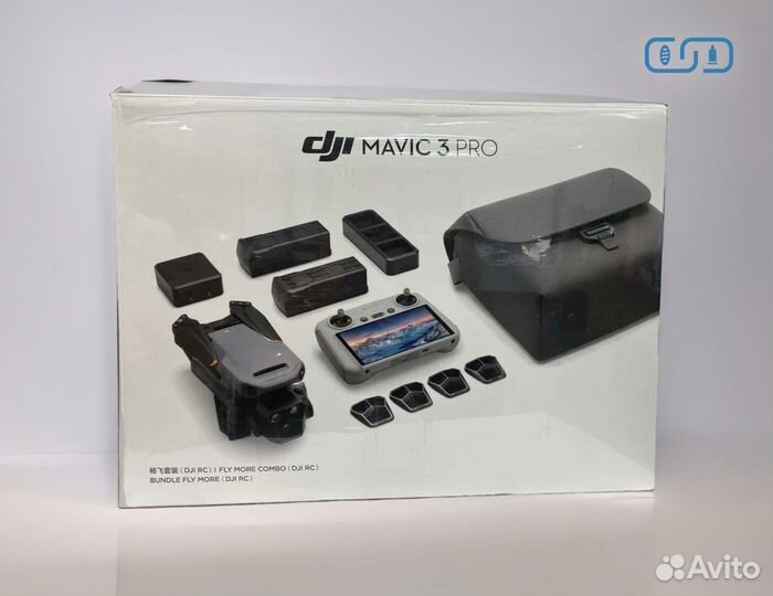 Квадрокоптер DJI Mavic 3 PRO Fly More Combo RC