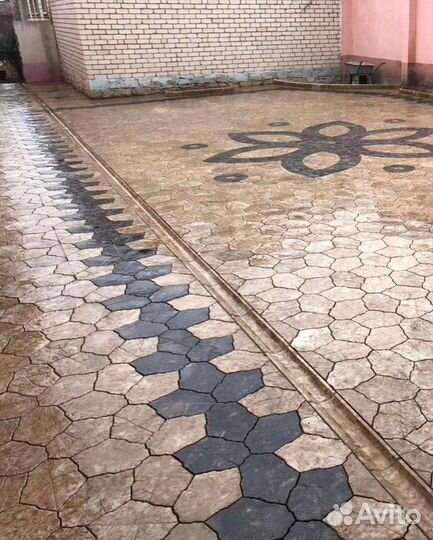Укладка тротуарной плитки
