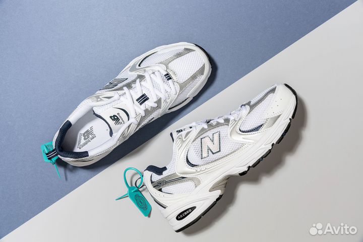 Кроссовки New Balance 530 Silver Navy Оригинал