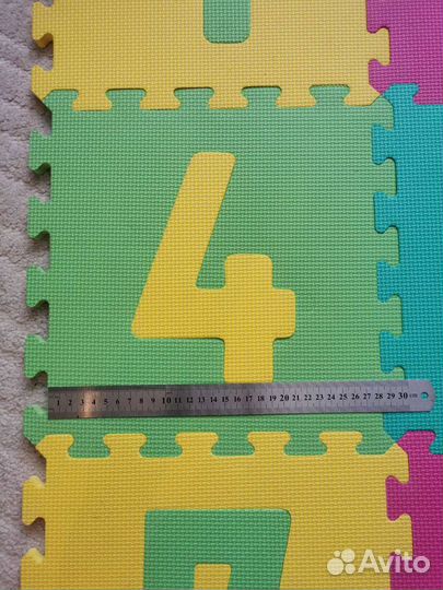 Ковер - пазл мягкий