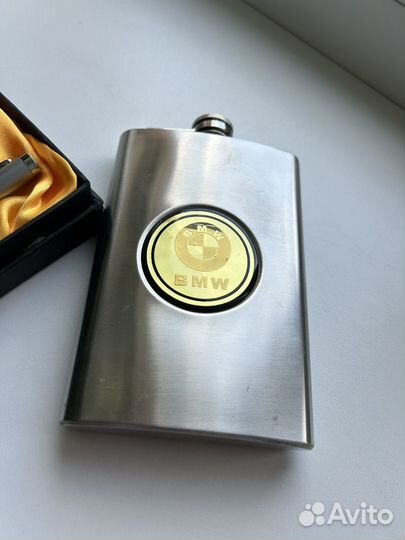 Подарочный набор фляга штопор ручка